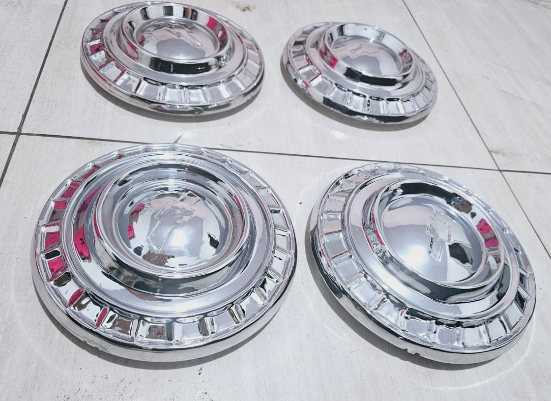 Calotas C10 C14 Veraneio Chevrolet Brasil Grampos Original